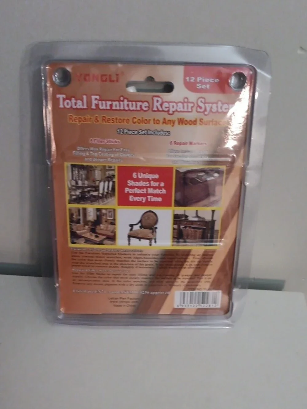 Brown & Black Furniture Touch-Up Marker Set